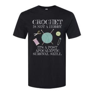 Funny Crochet For Crocheting Lovers Gift Softstyle CVC T-Shirt