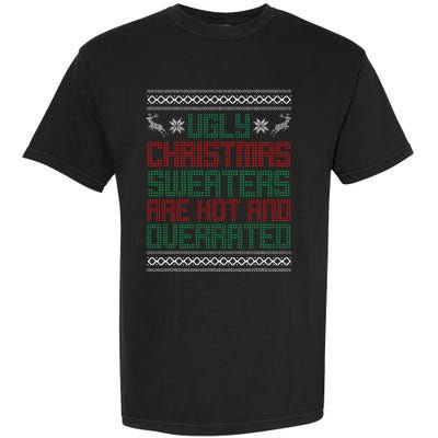 Funny Christmas For Ugly Sweater Party Kids Garment-Dyed Heavyweight T-Shirt