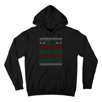 Funny Christmas For Ugly Sweater Party Kids Hoodie