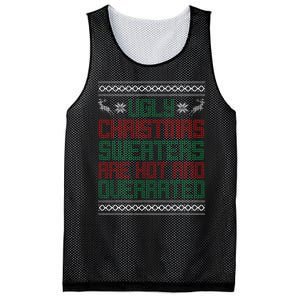 Funny Christmas For Ugly Sweater Party Kids Mesh Reversible Basketball Jersey Tank