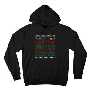 Funny Christmas For Ugly Sweater Party Kids Tall Hoodie