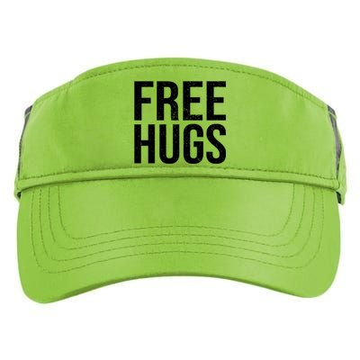 Funny Classic Free Hugs Gift For Man Woman Adult Drive Performance Visor