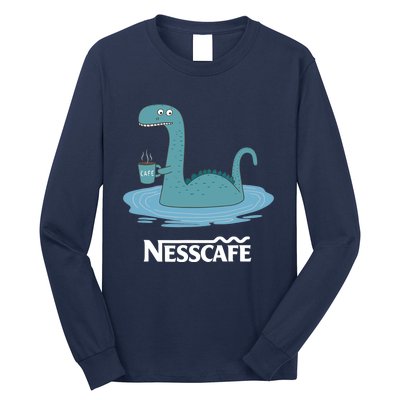 Funny Coffees For - Funny Loch Ness Monster Long Sleeve Shirt