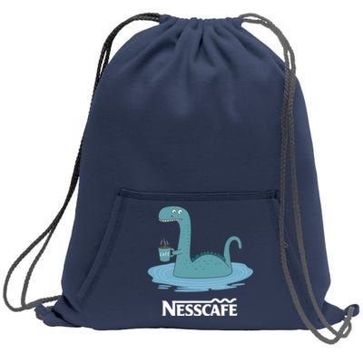 Funny Coffees For - Funny Loch Ness Monster Sweatshirt Cinch Pack Bag