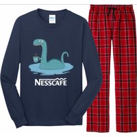 Funny Coffees For - Funny Loch Ness Monster Long Sleeve Pajama Set