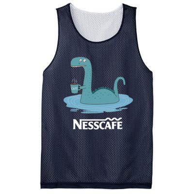 Funny Coffees For - Funny Loch Ness Monster Mesh Reversible Basketball Jersey Tank