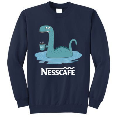 Funny Coffees For - Funny Loch Ness Monster Tall Sweatshirt