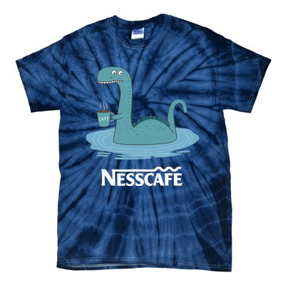 Funny Coffees For - Funny Loch Ness Monster Tie-Dye T-Shirt