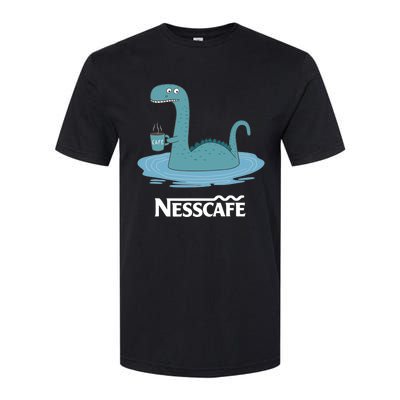 Funny Coffees For - Funny Loch Ness Monster Softstyle CVC T-Shirt