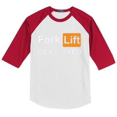 Forklift Certified Kids Colorblock Raglan Jersey