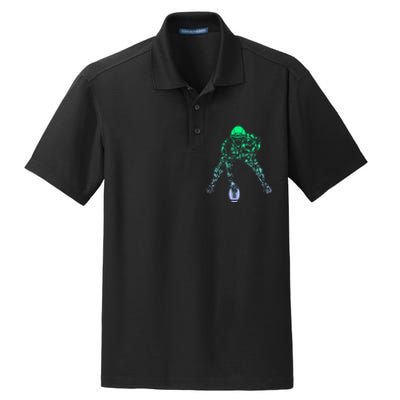 Football Center For Football Player Boy Football Dry Zone Grid Polo