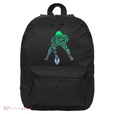 Football Center For Football Player Boy Football 16 in Basic Backpack
