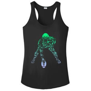 Football Center For Football Player Boy Football Ladies PosiCharge Competitor Racerback Tank