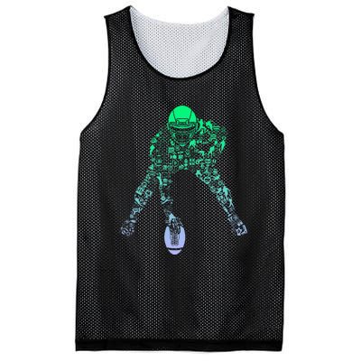 Football Center For Football Player Boy Football Mesh Reversible Basketball Jersey Tank