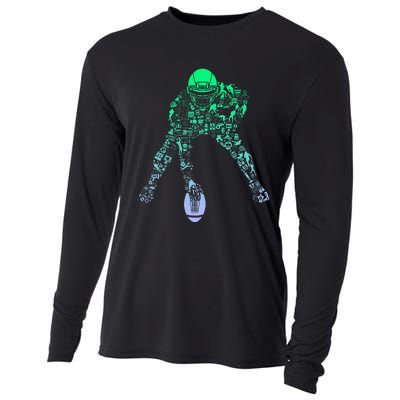 Football Center For Football Player Boy Football Cooling Performance Long Sleeve Crew