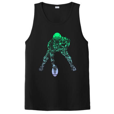 Football Center For Football Player Boy Football PosiCharge Competitor Tank