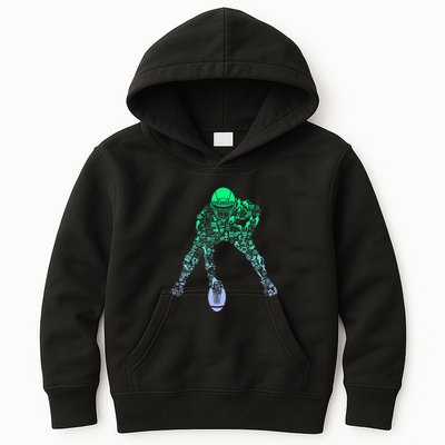 Football Center For Football Player Boy Football Kids Hoodie