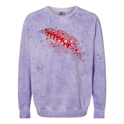 Football Clothing Colorblast Crewneck Sweatshirt