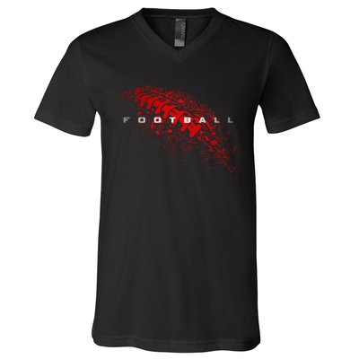 Football Clothing V-Neck T-Shirt