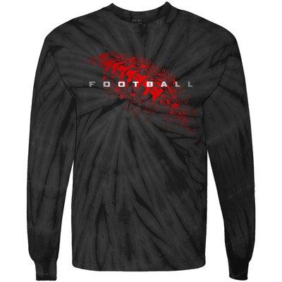 Football Clothing Tie-Dye Long Sleeve Shirt