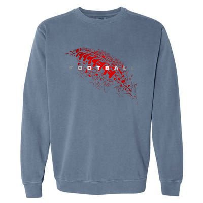 Football Clothing Garment-Dyed Sweatshirt