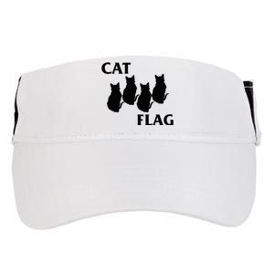 Funny Cat Flag Hardcore Music Parody Adult Drive Performance Visor