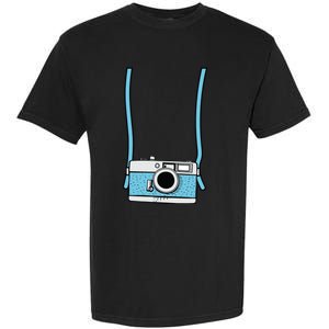 Fake Camera Fake Tourist Fun Vacation Gift Design Idea Garment-Dyed Heavyweight T-Shirt