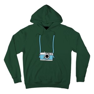 Fake Camera Fake Tourist Fun Vacation Gift Design Idea Hoodie