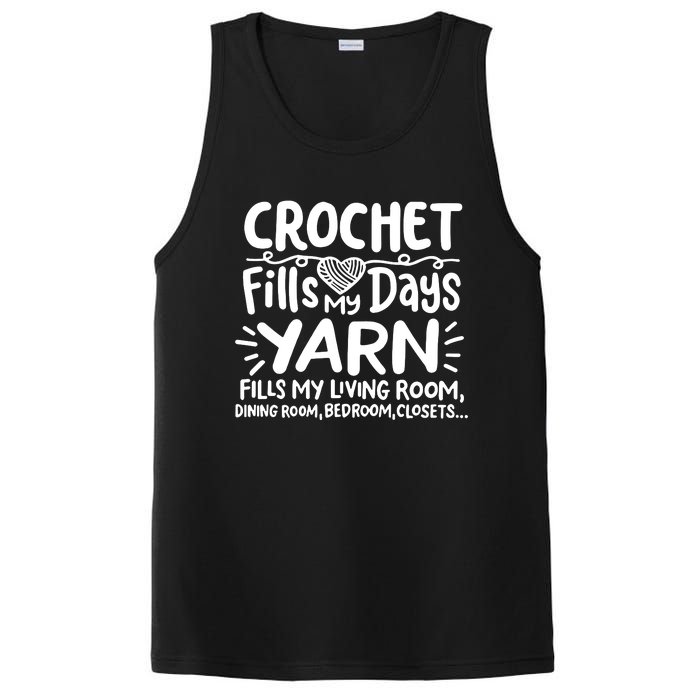 Funny Crochet PosiCharge Competitor Tank