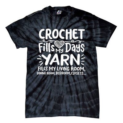 Funny Crochet Tie-Dye T-Shirt