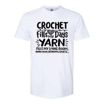 Funny Crochet Softstyle CVC T-Shirt