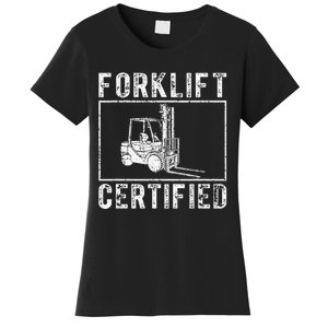 Forklift Certified Women's T-Shirt