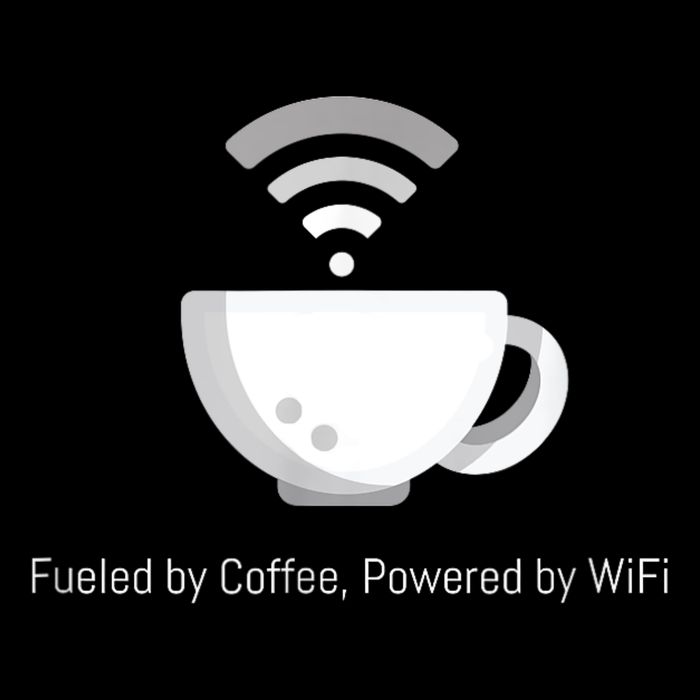 Funny Coffee Fueled by Coffee, Powered by WiFi Wool Snapback Cap