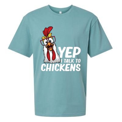 Funny Chicken For Men Women Crazy Chicken Farmer Lovers Sueded Cloud Jersey T-Shirt