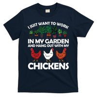 Funny Chicken For Men Women Gardening Chicken Lovers Garden T-Shirt