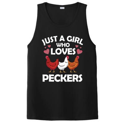 Funny Chicken For Women Chicken Farmer Flock Whisperer PosiCharge Competitor Tank