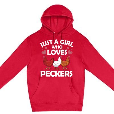 Funny Chicken For Women Chicken Farmer Flock Whisperer Premium Pullover Hoodie