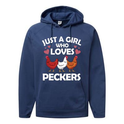 Funny Chicken For Women Chicken Farmer Flock Whisperer Performance Fleece Hoodie