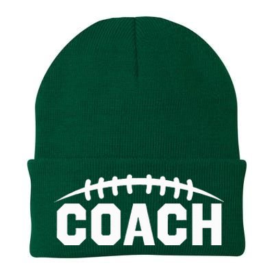 Football Coach Knit Cap Winter Beanie