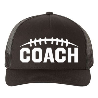 Football Coach Yupoong Adult 5-Panel Trucker Hat