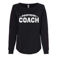 Football Coach Womens California Wash Sweatshirt