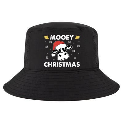 Funny Christmas Farm Cow Heifer Mooey Christmas Ugly Xmas Gift Cool Comfort Performance Bucket Hat