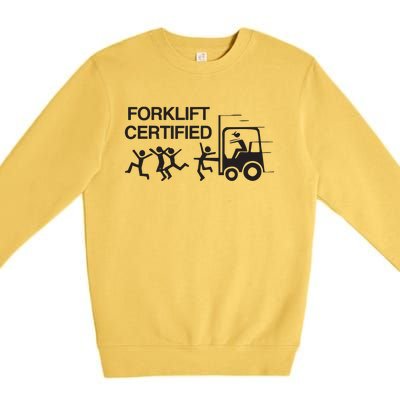 Forklift Certified Premium Crewneck Sweatshirt