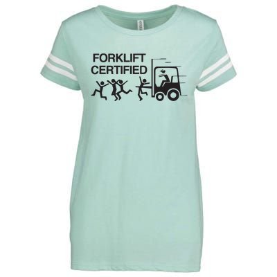 Forklift Certified Enza Ladies Jersey Football T-Shirt