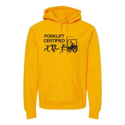 Forklift Certified Premium Hoodie