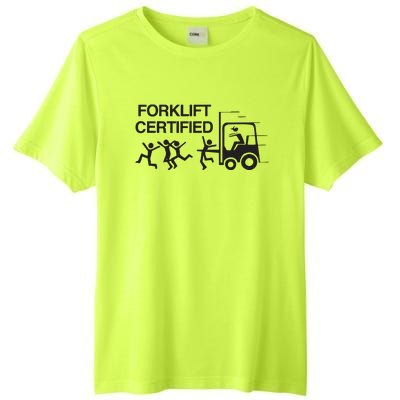 Forklift Certified Tall Fusion ChromaSoft Performance T-Shirt