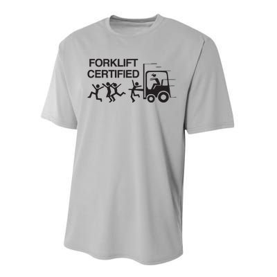 Forklift Certified Performance Sprint T-Shirt