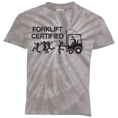 Forklift Certified Kids Tie-Dye T-Shirt