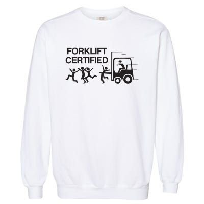 Forklift Certified Garment-Dyed Sweatshirt