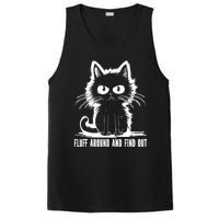 Funny Cat Fluff Around And Find Out Gifts PosiCharge Competitor Tank